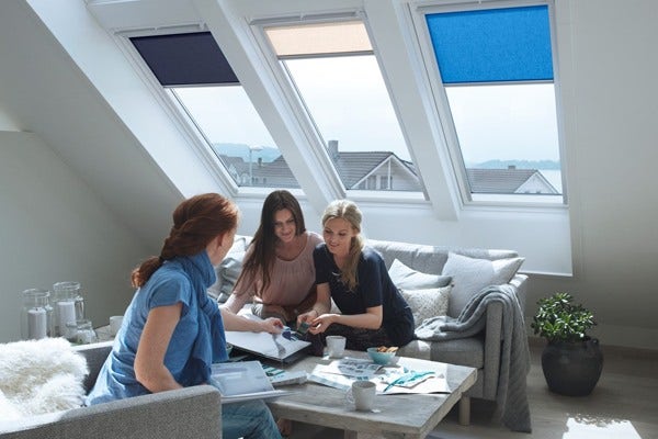 roof window blinds in a variety of colours